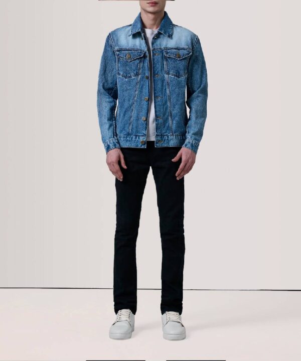 Conard Ice Blue Denim Trucker Jacket