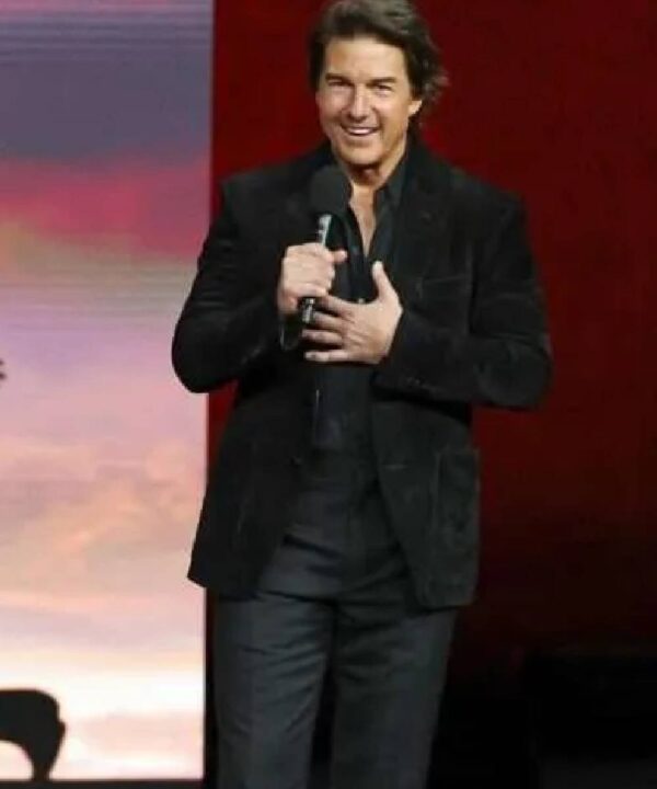 Digger 2026 Premiere Tom Cruise Velvet Blazer