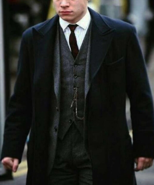Finn Cole Peaky Blinders Michael Gray Long Black Coat