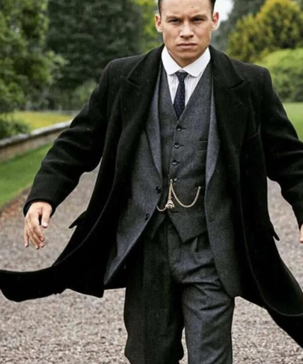 Finn Cole Peaky Blinders Michael Gray Long Black Coat
