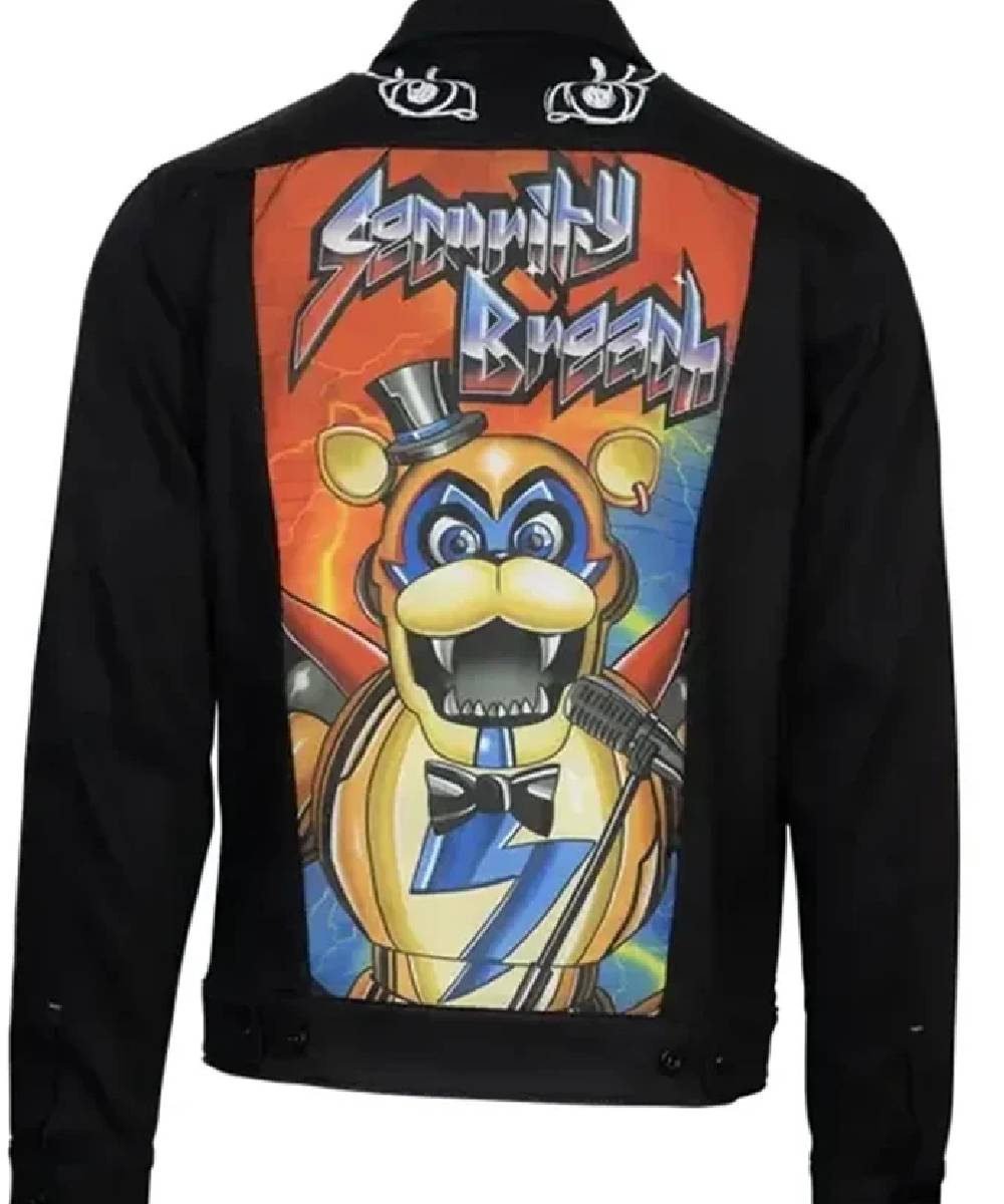 Five Nights At Freddy’s Security Breach Glam Rock Freddy Jacket