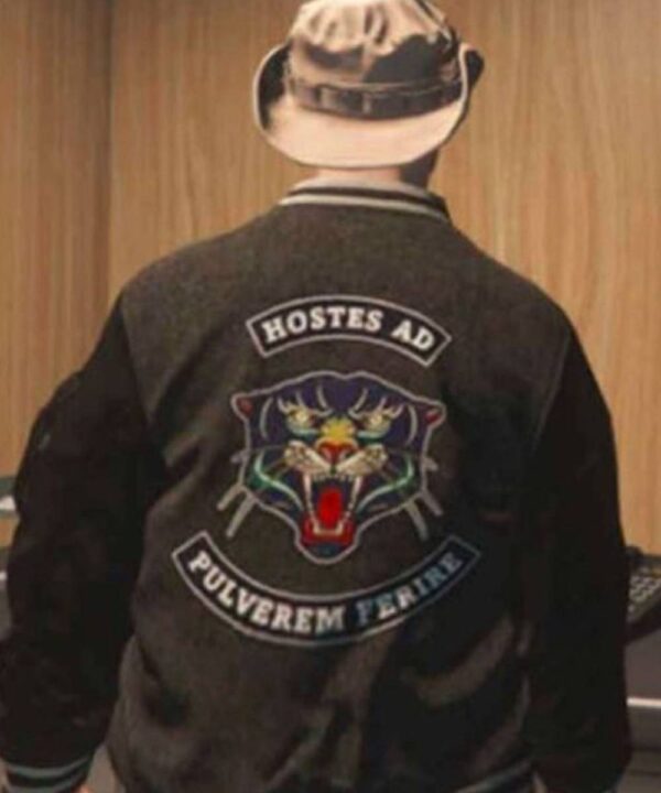 GTA VI Panther Varsity Bomber Letterman Jacket