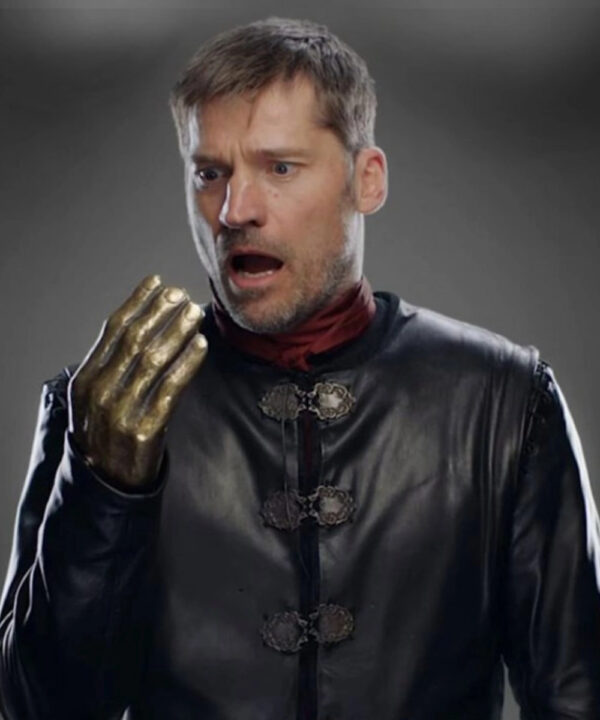 Game of Thrones Jaime Lannister Black Leather Jacket
