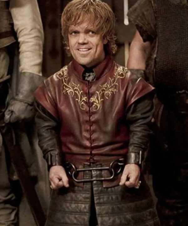 Game of Thrones Peter Dinklage Moroon Leather Vest