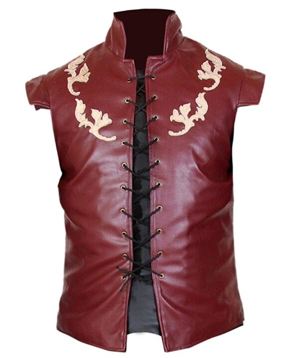 Game of Thrones Peter Dinklage Moroon Leather Vest