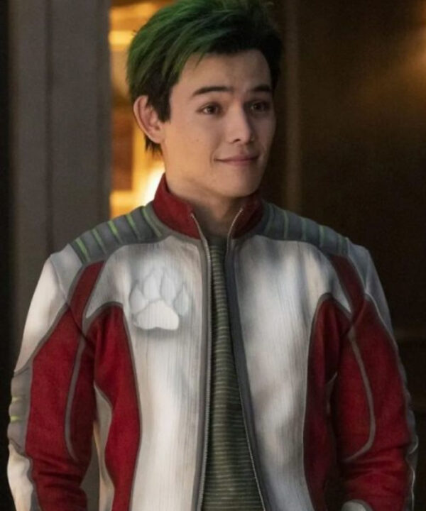 Gar Logan Titans Season 03 Leather Jacket