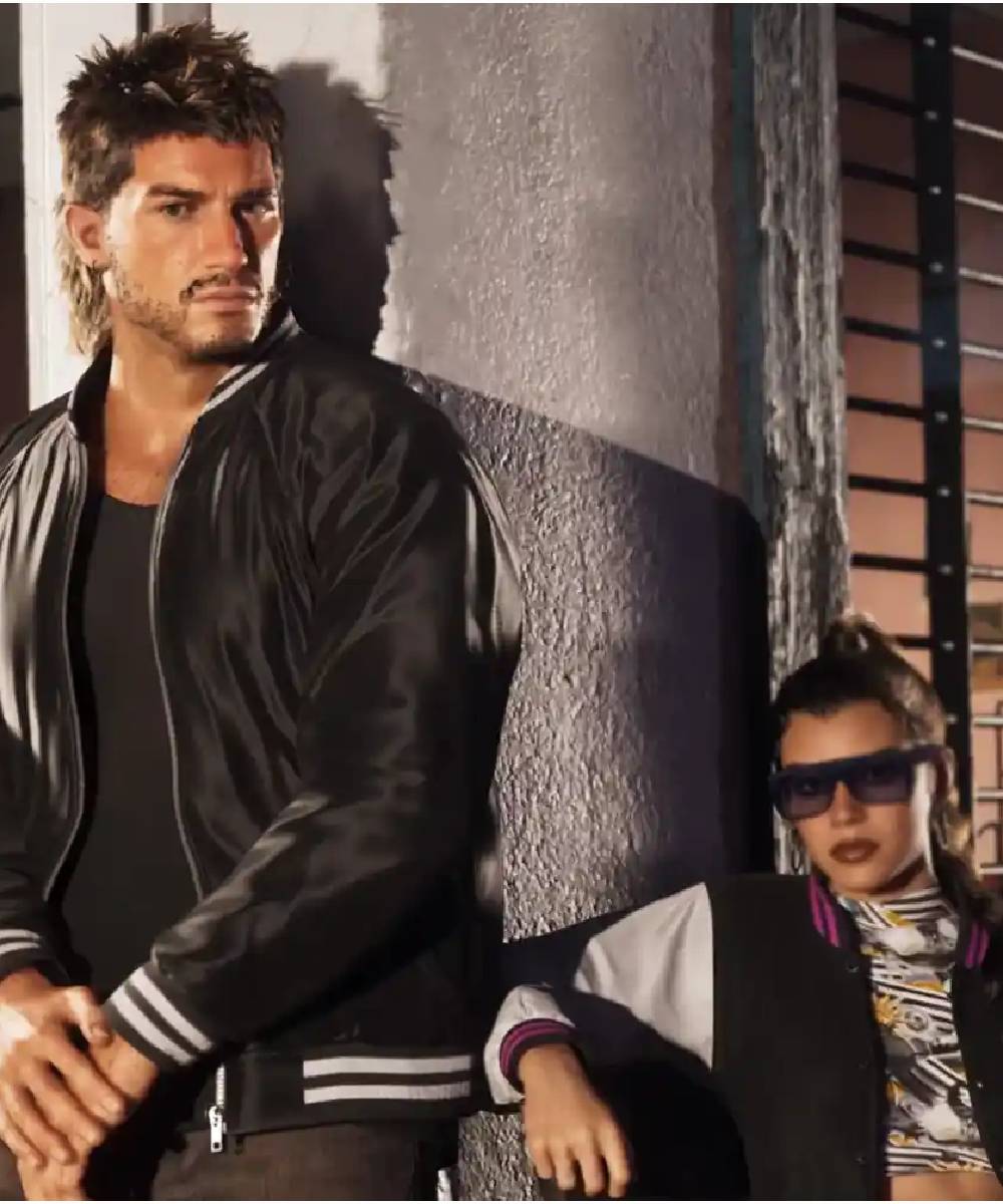 Grand Theft Auto VI Jason Duval Black Bomber Jacket