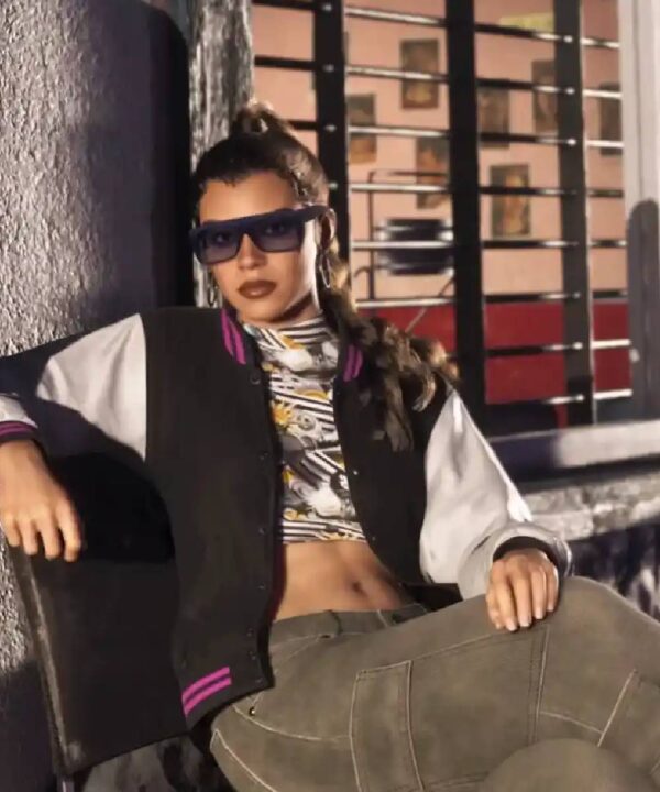 Grand Theft Auto VI Lucia Caminos Wool/Leather Jacket