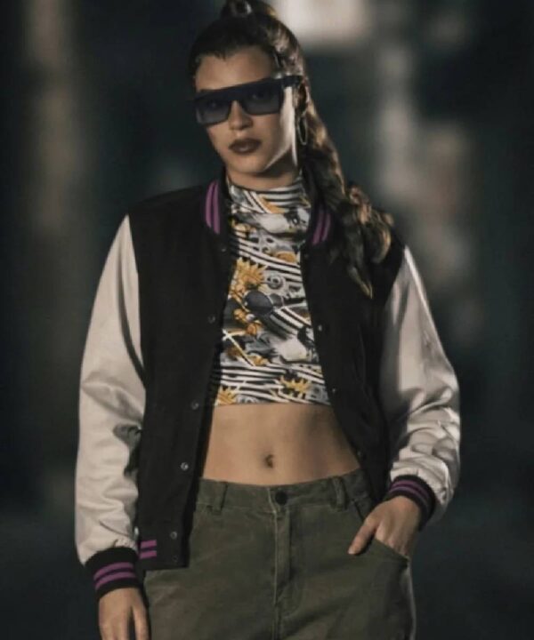 Grand Theft Auto VI Lucia Caminos Wool/Leather Jacket