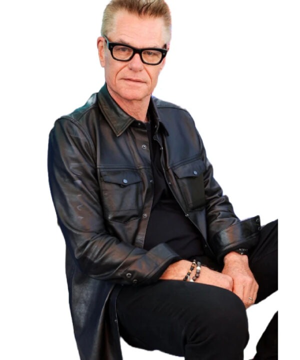 Harry Hamlin Mayfair Witches Black Leather Jacket