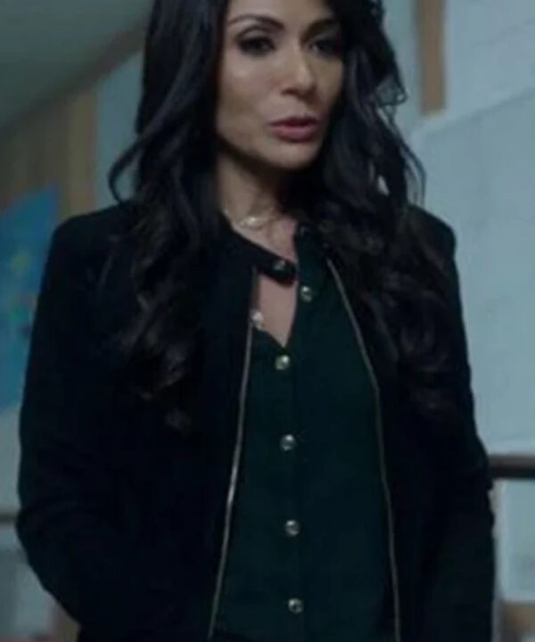 Hermione Lodge Riverdale Black Cotton Jacket