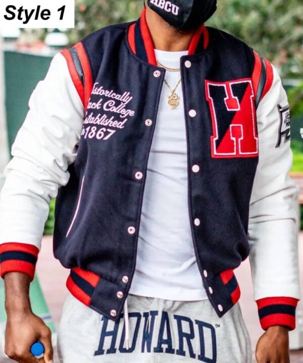 Howard University The Mecca Varsity Jacket
