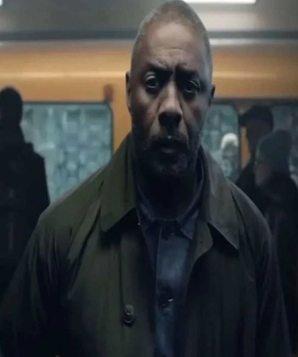 Idris Elba Hijack S02 Green Coat