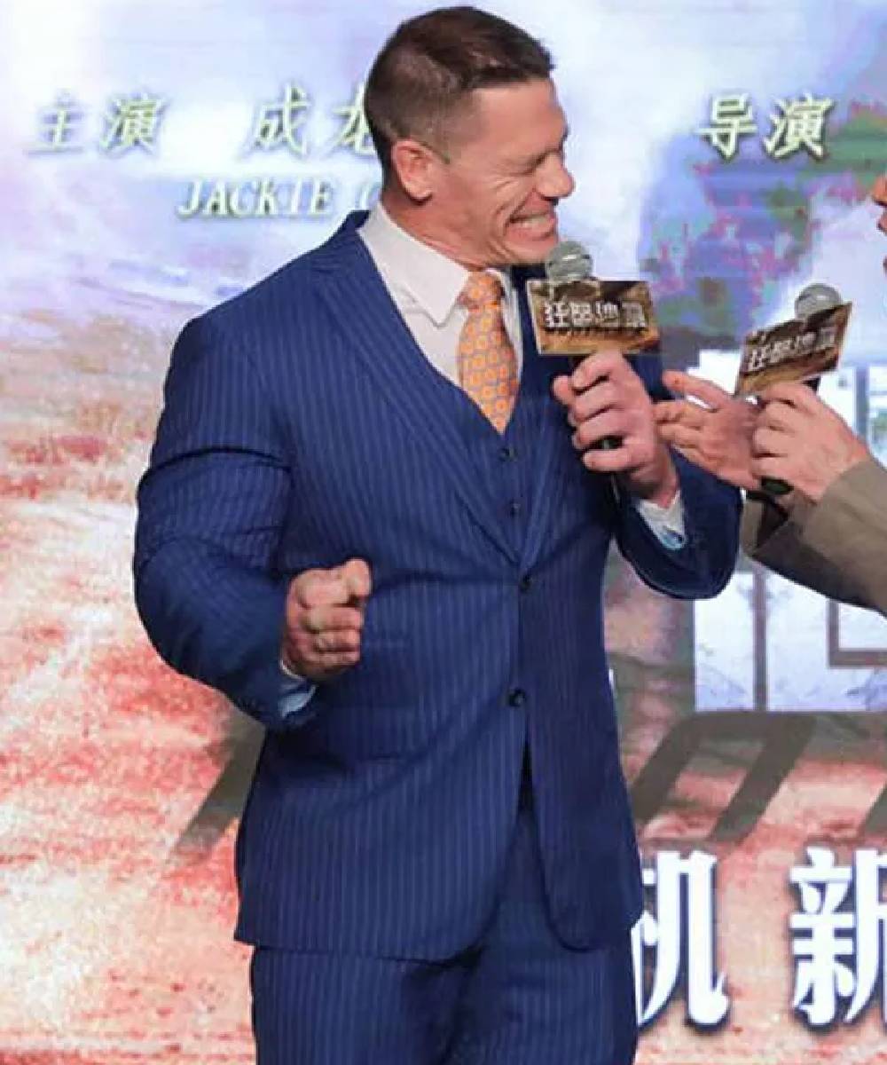 John Cena Hidden Strike 2023 Blue Suit