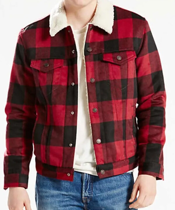 Jughead Jones Riverdale S02 E02 Red Plaid Jacket