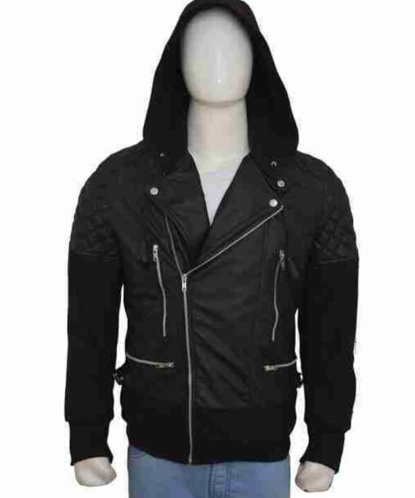 Justin Bieber Black Hoodie Jacket