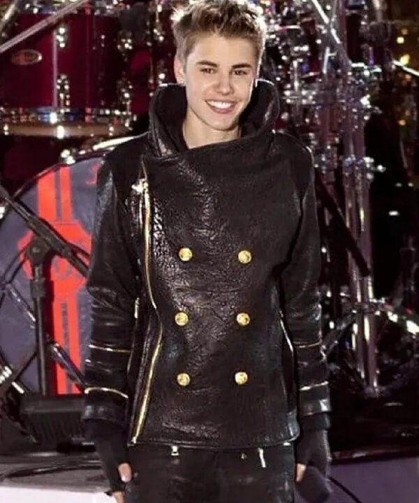 Justin Bieber Christmas Concert Leather Jacket