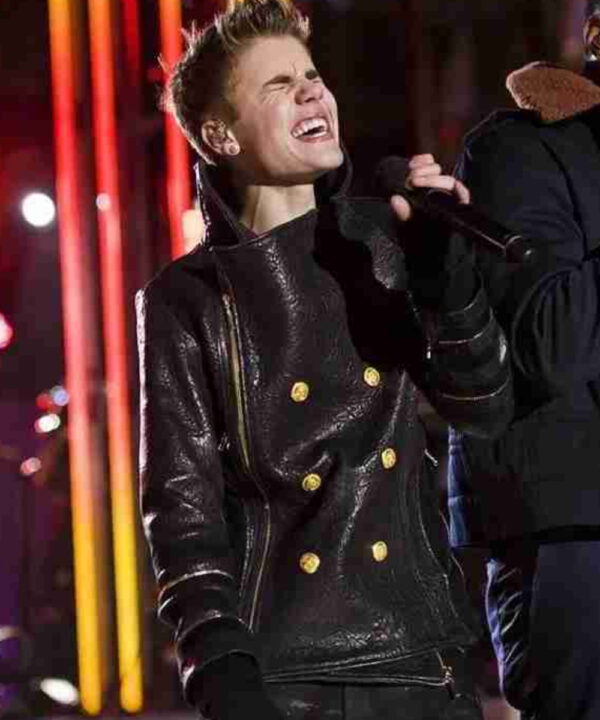 Justin Bieber Christmas Concert Leather Jacket