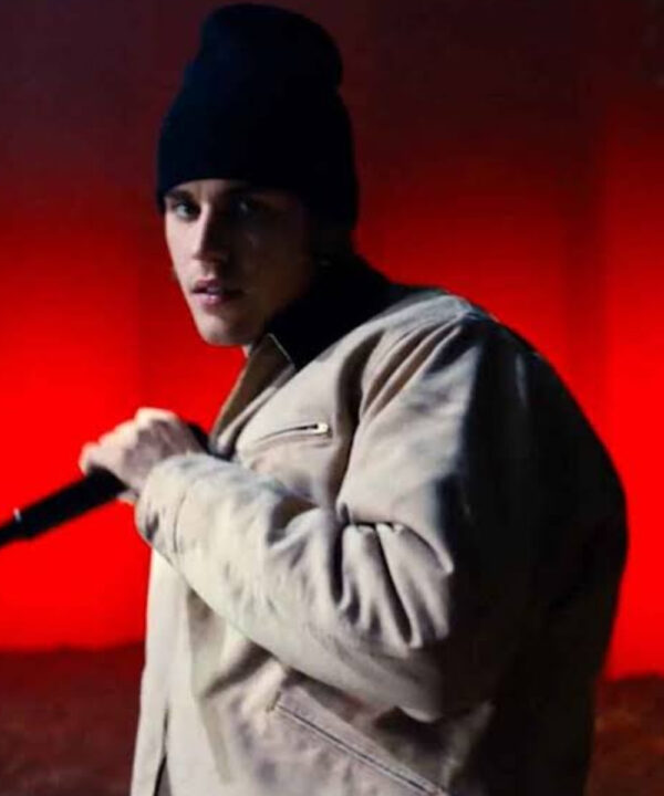 Justin Bieber Hold On Suede Leather Jacket