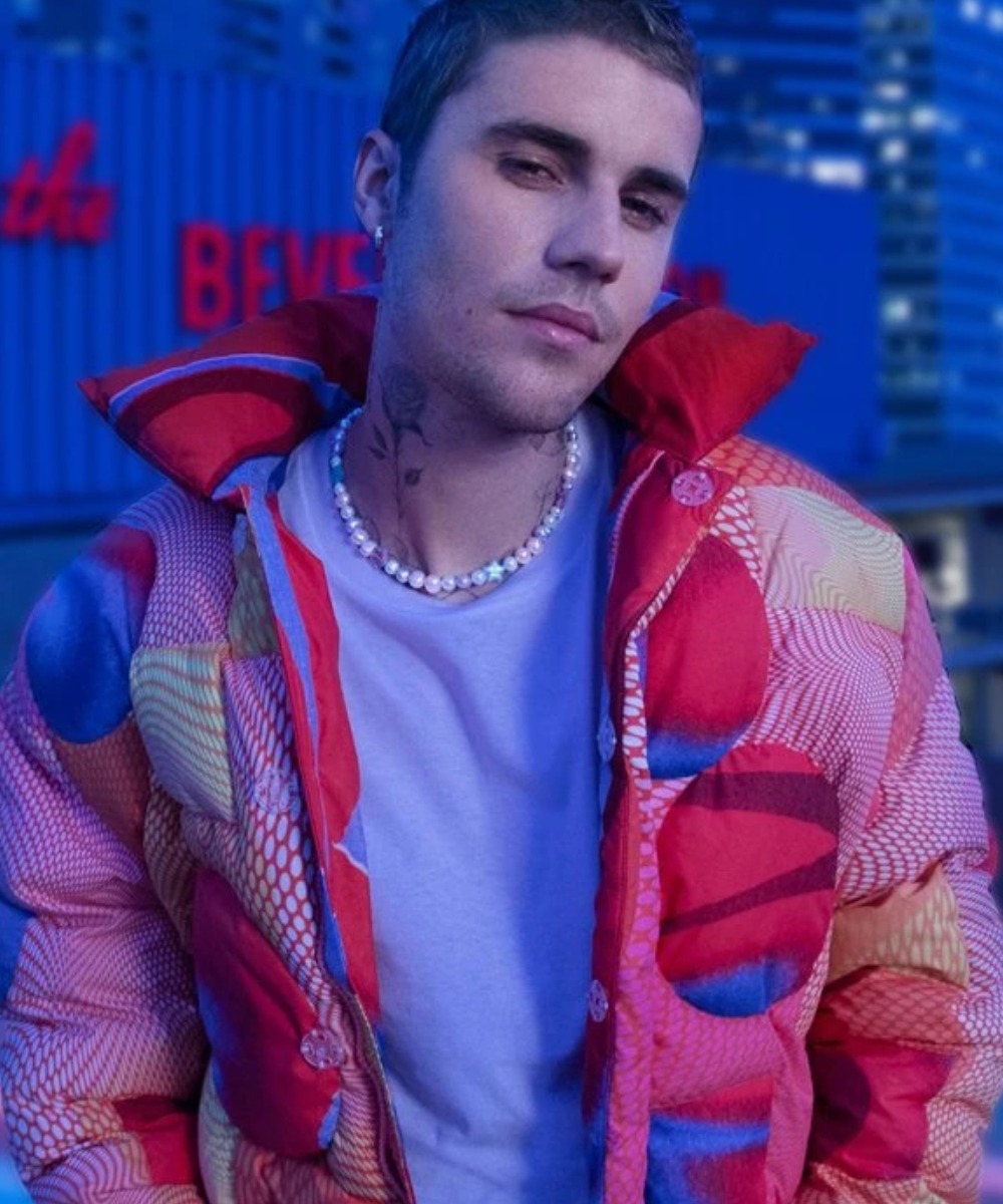 Justin Bieber Our World Puffer Jacket