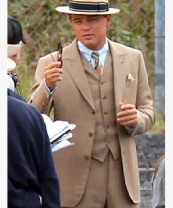 Leonardo DiCaprio Killers of the Flower Moon 2023 Brown Suit