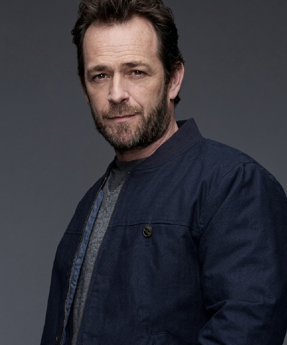 Luke Perry Riverdale Fred Andrews Blue Jacket