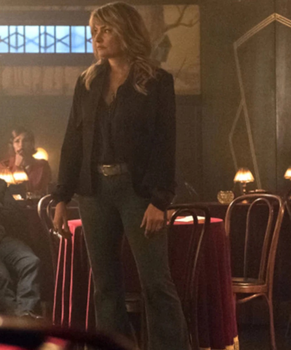 Madchen Amick Riverdale Black Wool Jacket