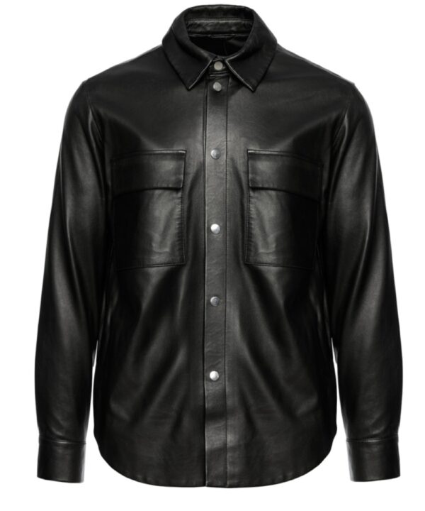 Mayfair Witches 2025 Tongayi Chirisa Black Leather Jacket