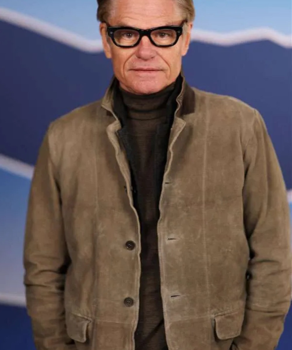 Mayfair Witches Harry Hamlin Suede Jacket