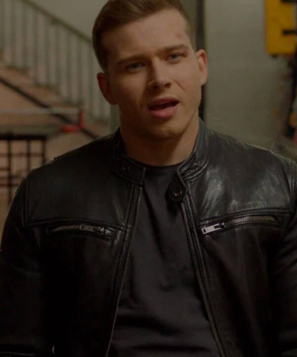 Oliver Stark 9-1-1 Leather Jacket