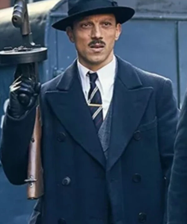 Peaky Blinders Mateo Black Long Trench Coat