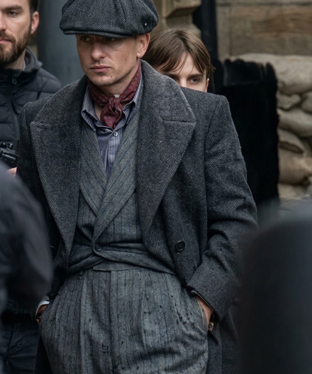 Peaky Blinders The Immortal Man Barry Keoghan Grey Coat