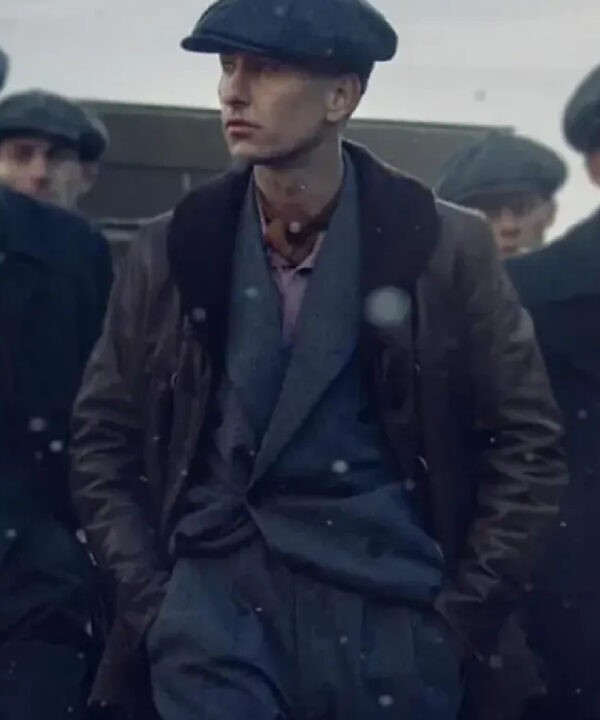Peaky Blinders The Immortal Man Barry Keoghan Leather Coat
