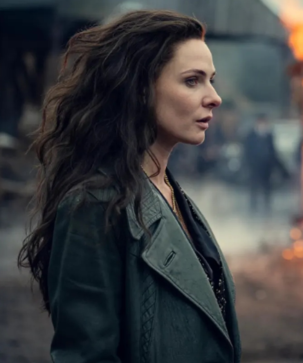 Peaky Blinders The Immortal Man Rebecca Ferguson Leather Coat
