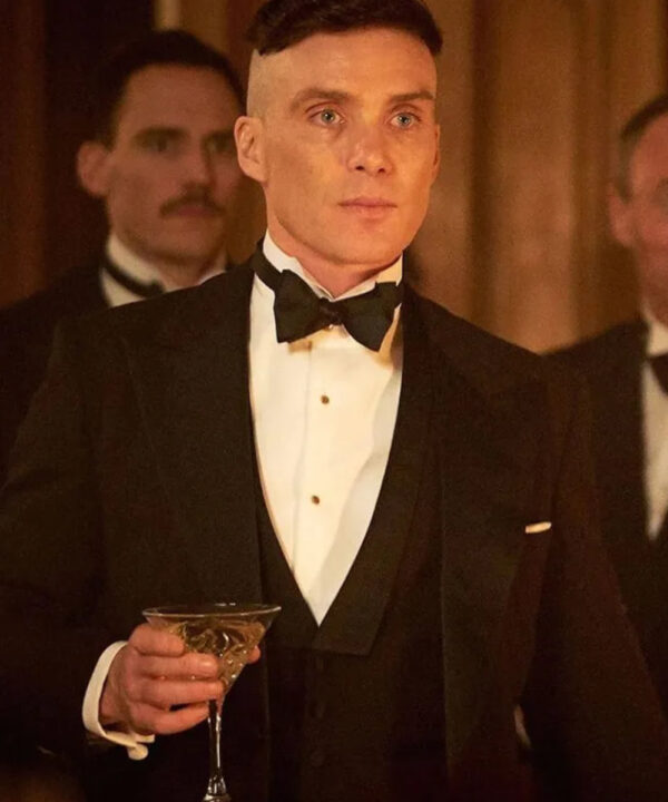 Peaky Blinders Thomas Shelby Black Tuxedo Suit