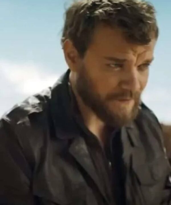 Pilou Asbæk Hidden Strike Black Leather Jacket