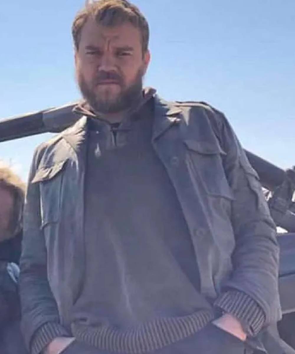 Pilou Asbæk Hidden Strike Black Leather Jacket