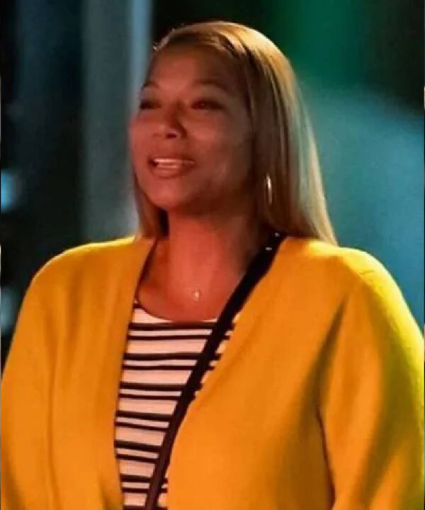 Queen Latifah Hustle Yellow Trench Coat