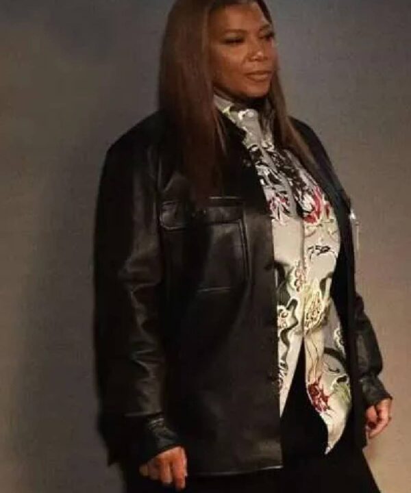 Queen Latifah The Equalizer S05 Black Leather Jacket
