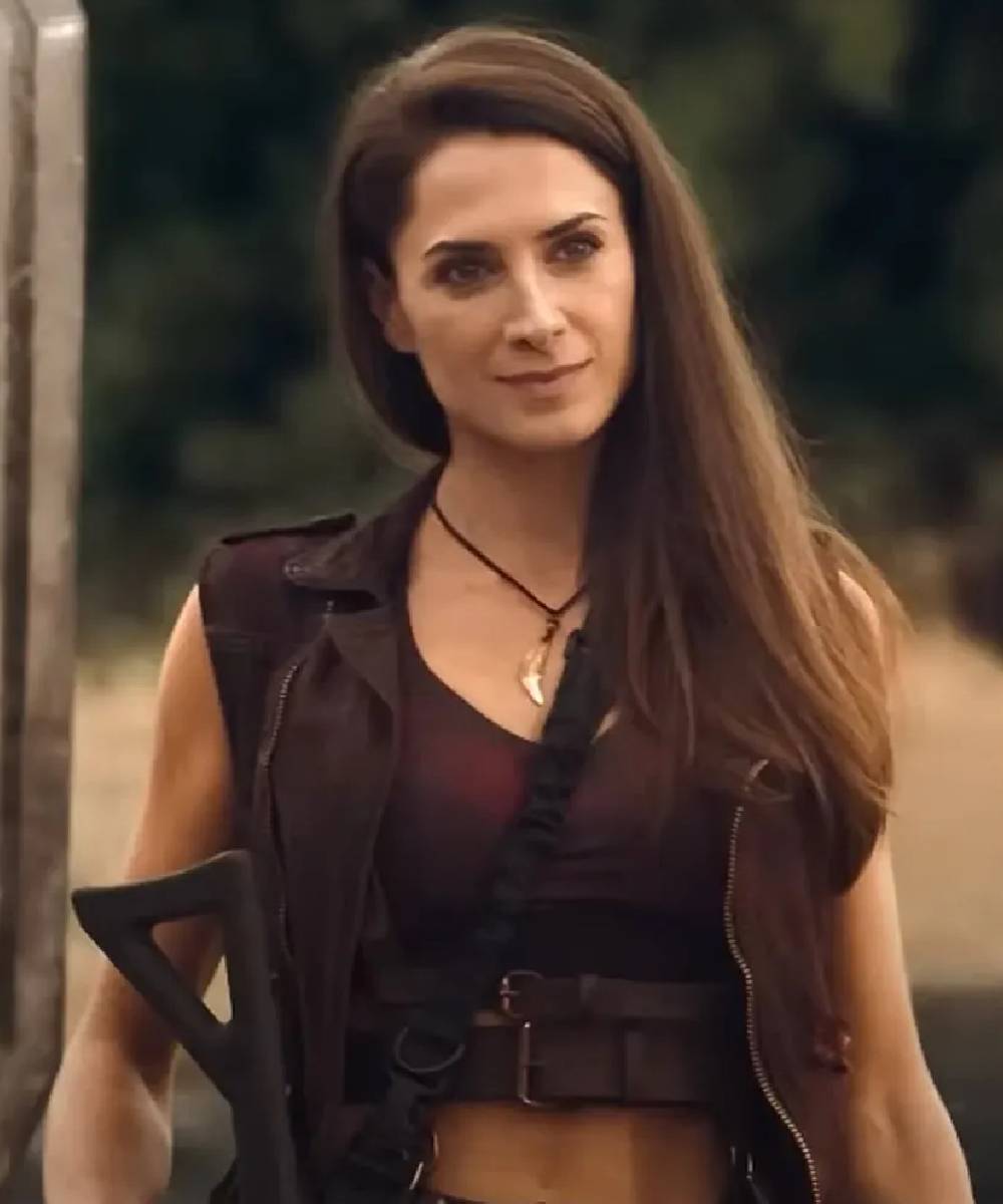 Rachael Holoway Hidden Strike Leather Vest