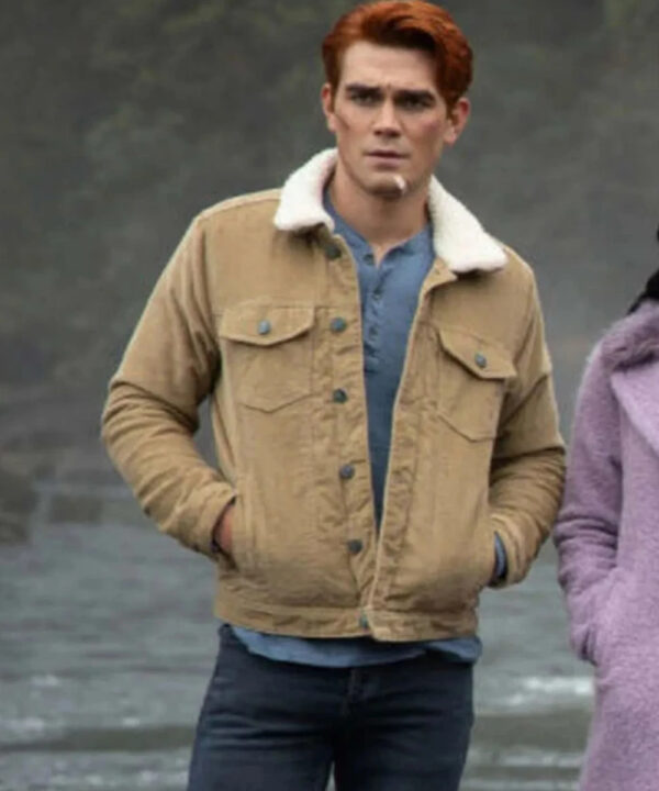 Riverdale Archie Andrews Shearling Collar Brown Jacket