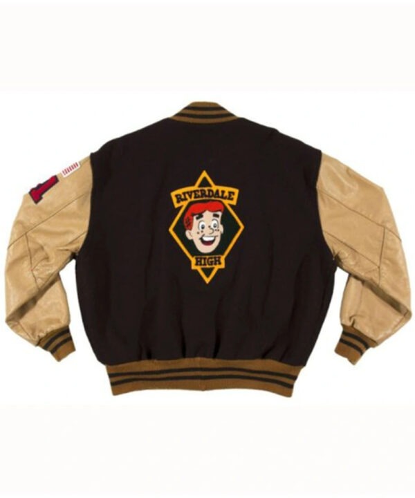 Riverdale Archie Brown Varsity Bomber Jacket