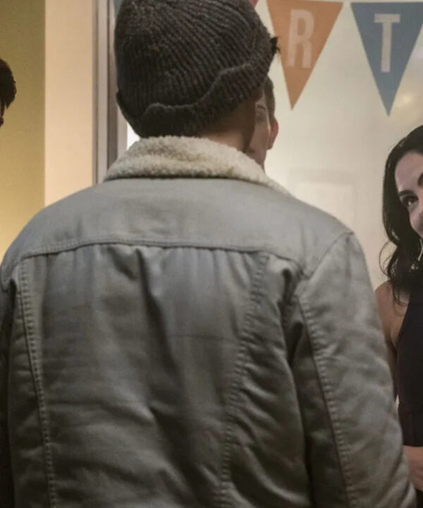 Riverdale Cole Sprouse Fur Collar Grey Jacket
