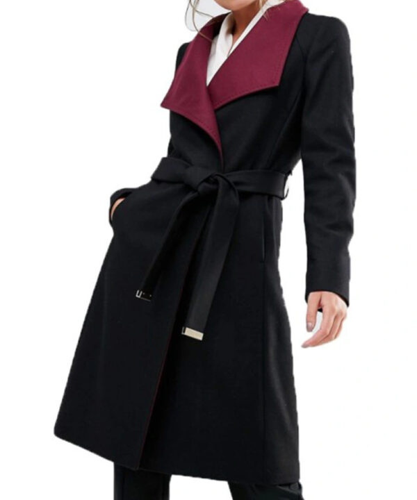 Riverdale Hermione Lodge Long Trench Coat