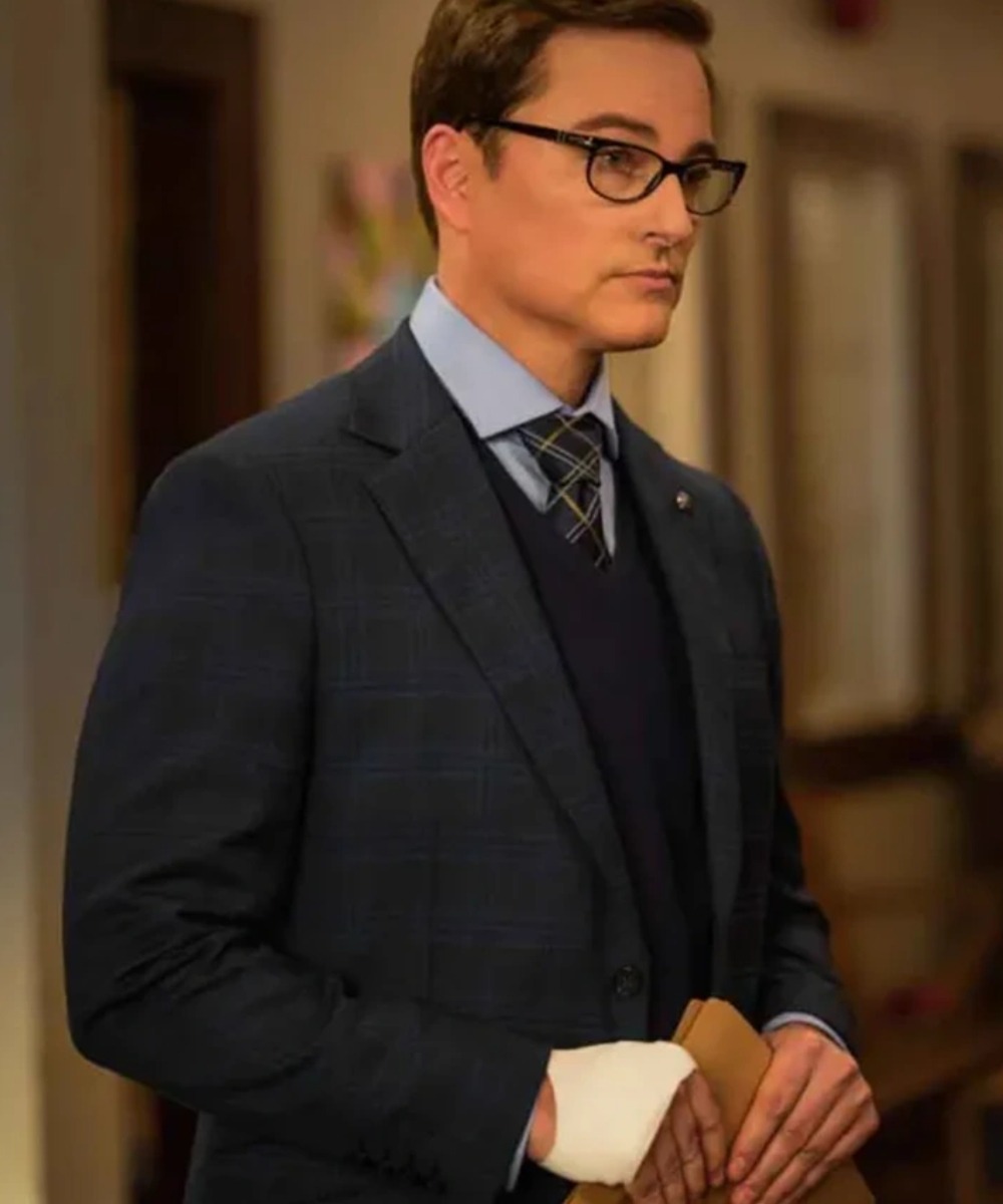 Riverdale Mr Honey Blue Blazer Coat
