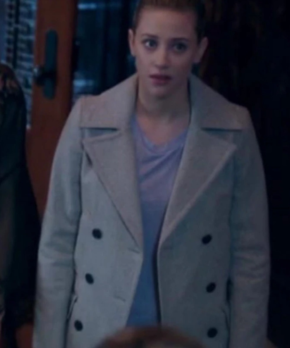 Riverdale S02 Betty Cooper Double Breasted Grey Coat