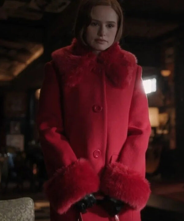 Riverdale S07 Madelaine Petsch Red Coat