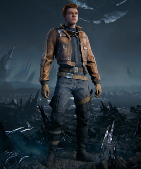 Star Wars Jedi Survivor Bomber Leather Jacket