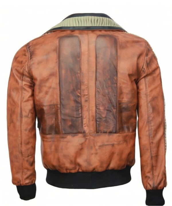 Star Wars Jedi Survivor Bomber Leather Jacket