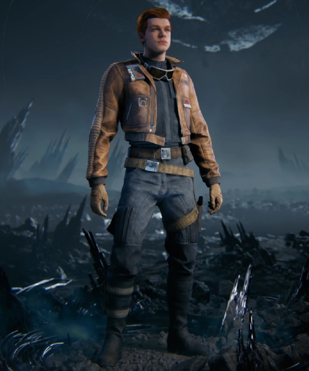 Star Wars Jedi Survivor Bomber Leather Jacket